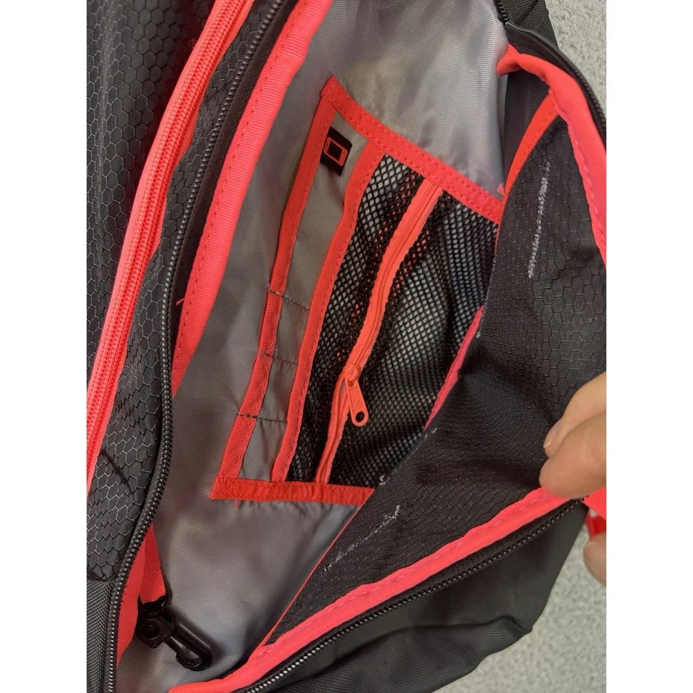Adidas Rydell Sling Backpack LoadSpring Crossbody One Shoulder Bag Black Pink